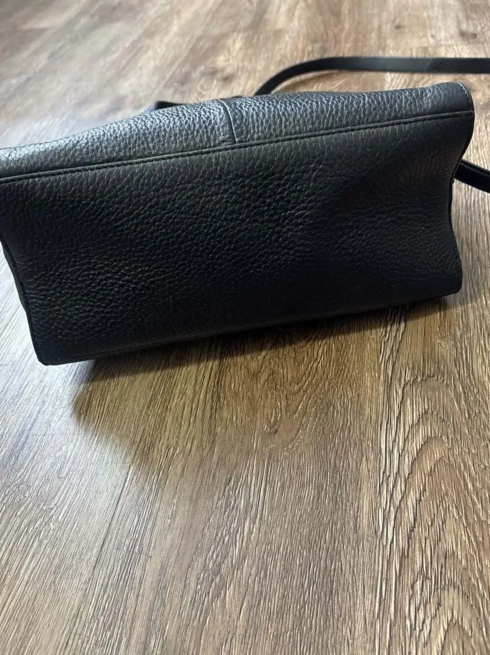 Kate Spade Grey Street Dominique Black Pebbled Leather Satchel Bag - Picture 4 of 9